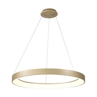 Lustra LED cu telecomanda design circular NISEKO II Gold 90cm