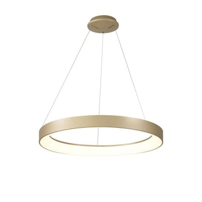 Lustra LED inteligenta design circular NISEKO II Gold 65cm