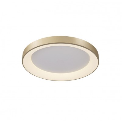 Plafoniera LED inteligenta design circular NISEKO II Gold 50cm