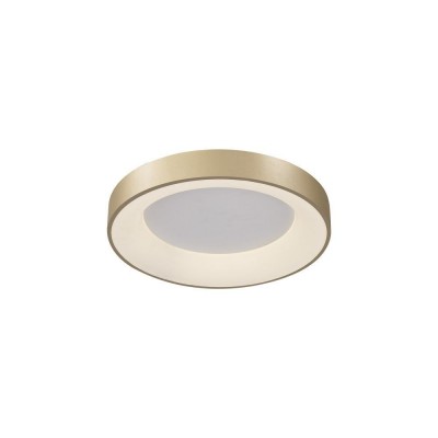 Plafoniera LED inteligenta design circular NISEKO II Gold 38cm