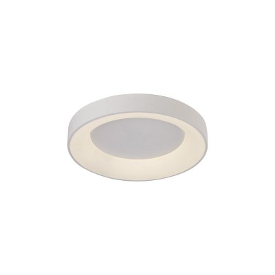 Plafoniera LED inteligenta design circular NISEKO II White 38cm