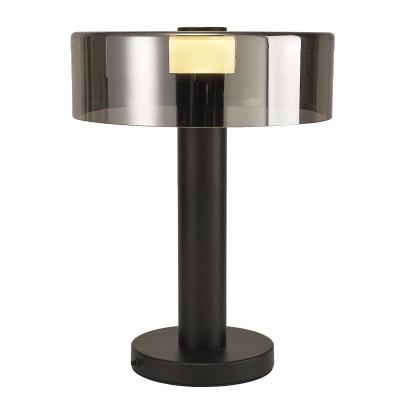 Veioza, Lampa de masa design modern Gin Large negru