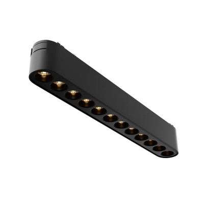 Modul LED, accesoriu pentru sina magnetica Radity, Points negru 12W 4000K