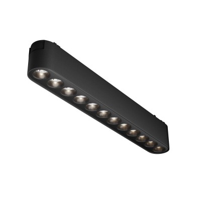 Modul LED, accesoriu pentru sina magnetica Radity, Points negru 12W 4000K