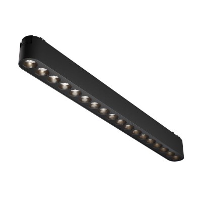 Modul LED, accesoriu pentru sina magnetica Radity, Points negru 16W 4000K