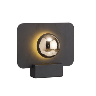 Veioza, Lampa de masa LED design ambiental Alba Black