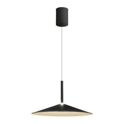 Lustra/Pendul LED reglabil CALICE negru 16W