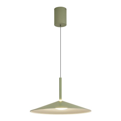 Lustra/Pendul LED reglabil CALICE verde 16W