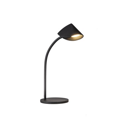 Veioza LED design modern CAPUCCINA negru