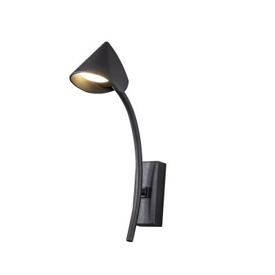 Aplica LED de perete design modern CAPUCCINA negru