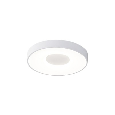 Plafoniera LED Smart dimabila cu telecomanda COIN Ø38cm alba