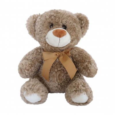 Ursulet din blana de oaie Short Wool Curly Teddy Bear 30cm