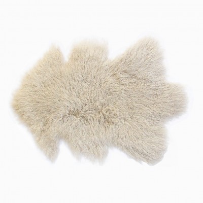 Covor din blana de oaie Tibetan Long Wool Single 80x50cm
