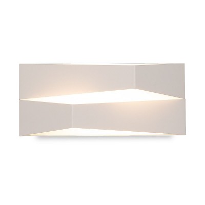 Aplica LED de perete design modern FUJI 10W alba