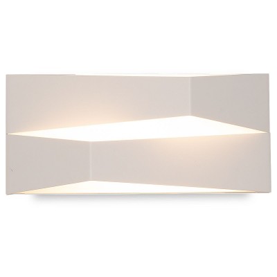 Aplica LED de perete design modern FUJI 14W alba