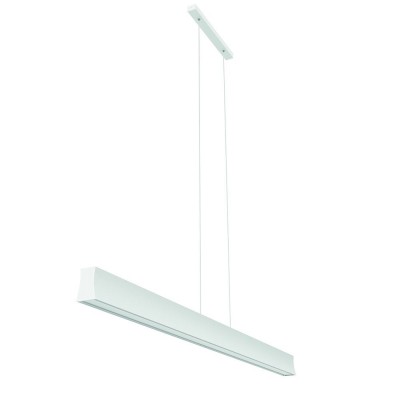 Lustra LED suspendata design liniar HANOK 38W 3000K alba