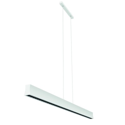 Lustra LED suspendata design liniar HANOK 38W 3000K alba