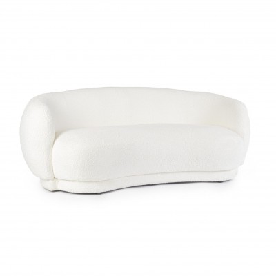 Canapea eleganta design modern Tecla alb