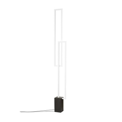 Lampadar LED dimabil design minimalist MURAL alb/negru