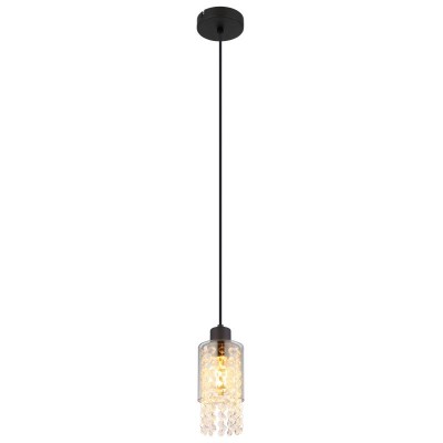 Pendul design modern Backey negru, fumuriu