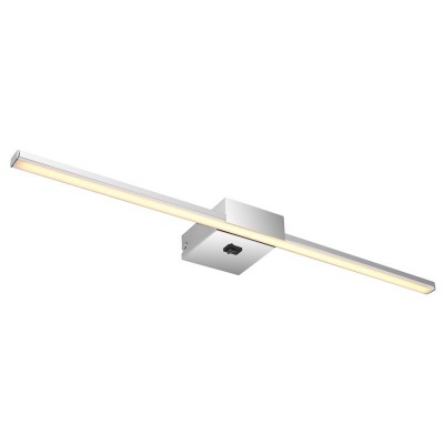 Aplica LED design modern Jaime argintiu, opal