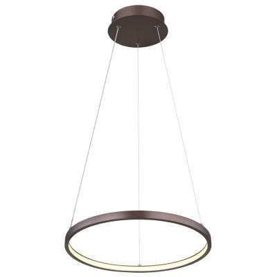 Lustra LED suspendata design modern Ralph cafea