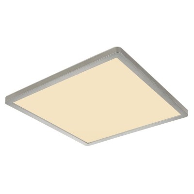 Plafoniera LED design modern Sapana nichel 29,4x29,4cm