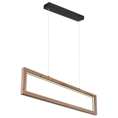 Lustra LED suspendata design indistrial Mandera negru