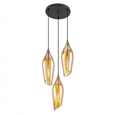 Lustra cu 3 pendule design modern Bellini alama