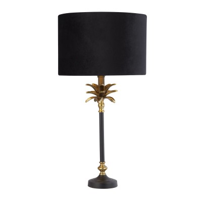 Veioza, Lampa de masa eleganta Palm negru