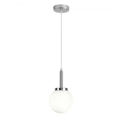 Pendul pentru baie design modern IP44 Togo crom, alb