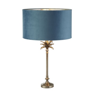 Veioza, Lampa de masa eleganta Palm teal