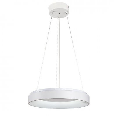 Lustra LED cu telecomanda design modern Ceilo alb 48cm