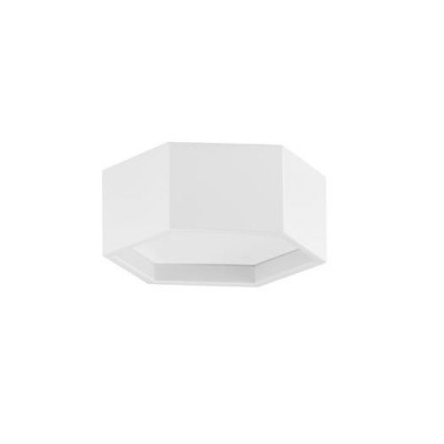 Plafoniera LED design minimal SAMBA alba
