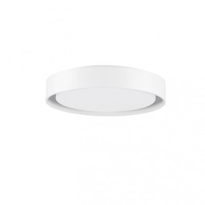 Plafoniera LED design circular KOI alba