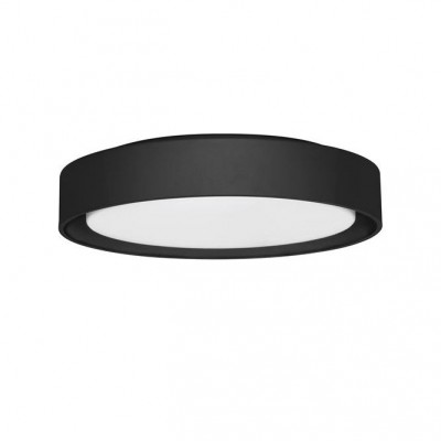 Plafoniera LED design circular KOI neagra