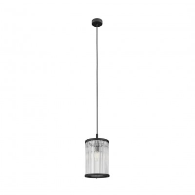 Lustra, Pendul elegant design modern SERGIO negru mat