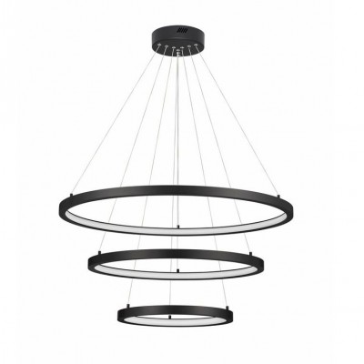 Lustra LED dimabila design circular EMPATIA D-80cm