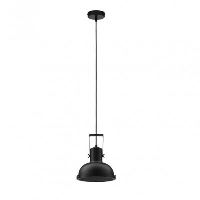 Lustra/Pendul metalic design retro RUVI negru