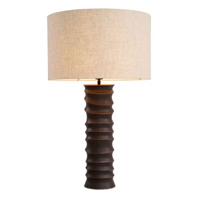 Veioza, Lampa de masa eleganta design LUX Gilardon bronz