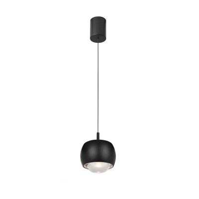 Pendul LED design modern ROLLER negru