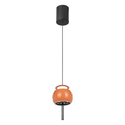 Pendul LED design modern ROLLER orange