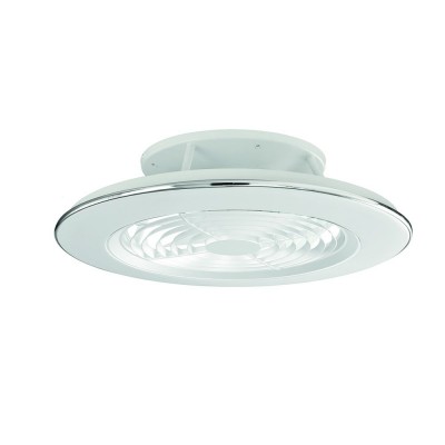 Lustra LED Smart cu Ventilator si telecomanda ALISIO alb