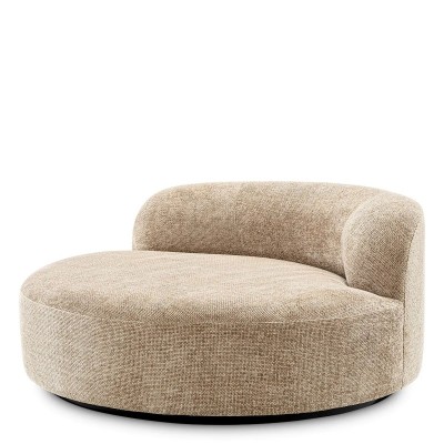 Canapea design modern Bjorn Round, Lyssa sand