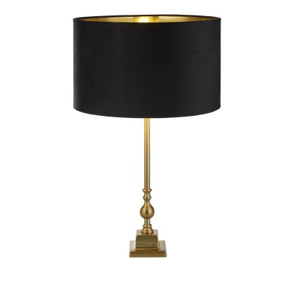 Veioza/Lampa de masa design modern Whitby alama antique/negru