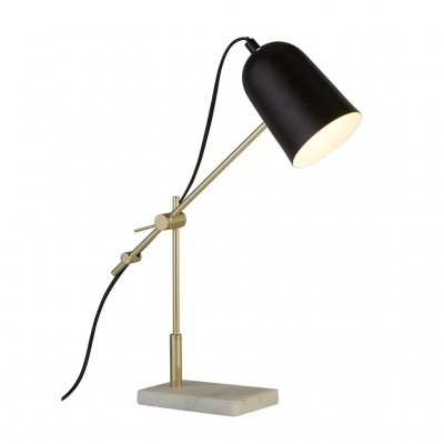 Veioza/Lampa de masa design decorativ Odyssey negru/auriu