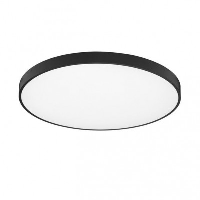 Plafoniera LED moderna design slim PERFECT 80cm negru 3000K Dimmable