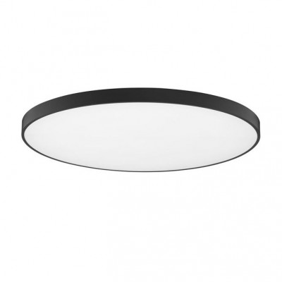 Plafoniera LED moderna design slim PERFECT 100cm negru 3000K Dimmable