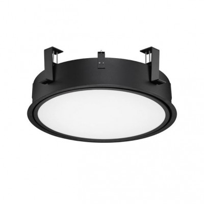 Plafoniera LED incastrabila reglabila PERFECT 40cm negru CCT Dimmable
