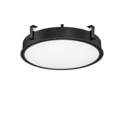 Plafoniera LED incastrabila reglabila PERFECT 60cm negru 3000K Dimmable